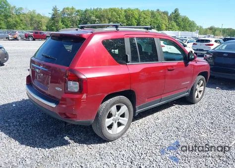 2015 Jeep Compass High Altitude Edition из США, поврежденный, VIN 1C4NJDEB5FD114100